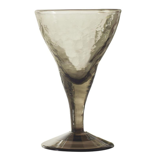 Glass Goblet - Moss