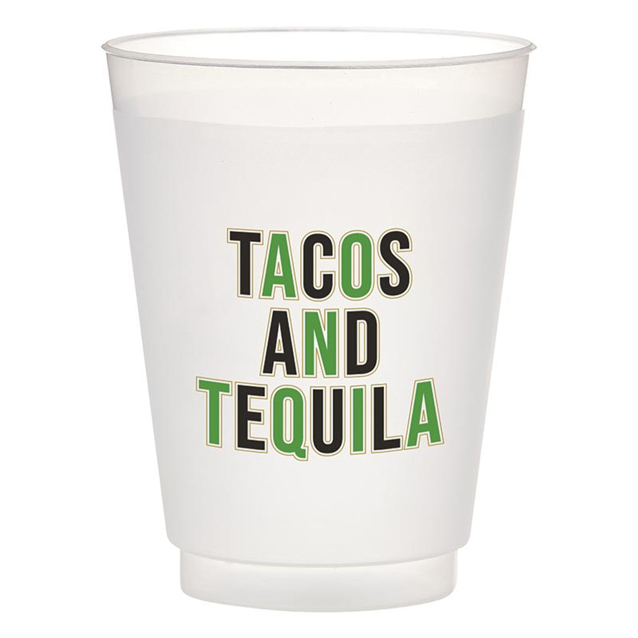 Frost Cups - Tacos and Tequila - Set of 8