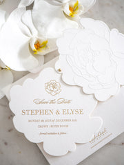Peony Invitation