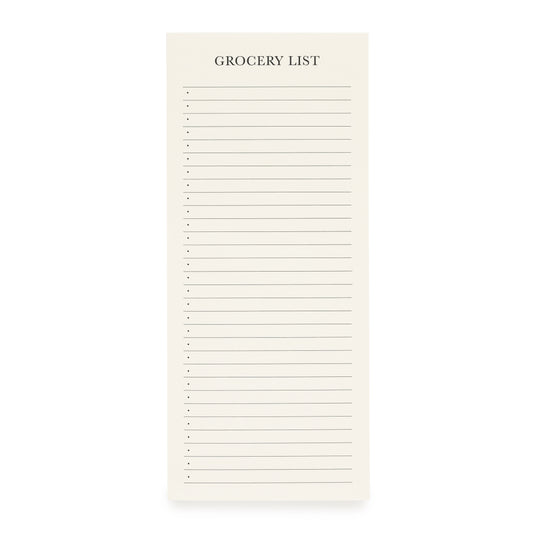Magnetic Grocery List Pad Wedding Gifting