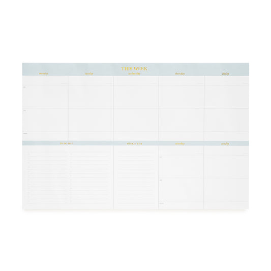 Desktop Weekly Planning Pad Wedding Gifting