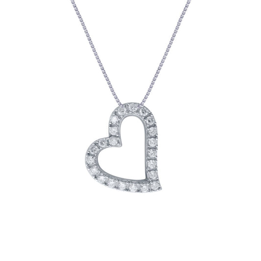 Lab Grown All Heart Diamond Necklace