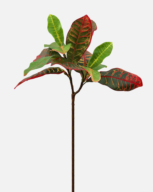 Artificial Croton Leaf 26"