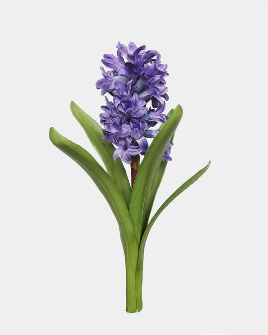 Artificial Purple Hyacinth 12.5"