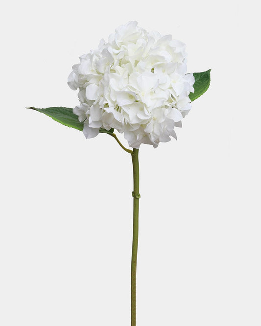 Real Touch White Hydrangea 18"