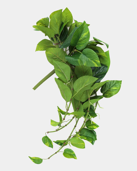 Artificial Plant Hanging Pothos 22"