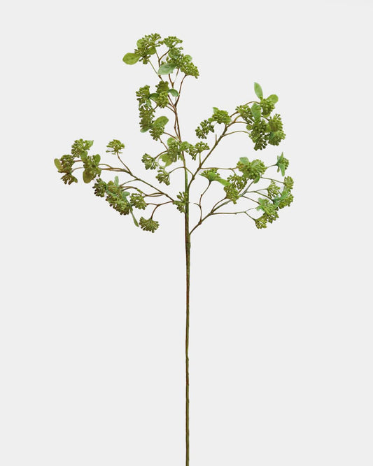 Green Wild Sedum Cluster 22.5"