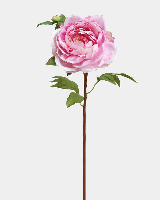 Pink Faux Peony 19.5"