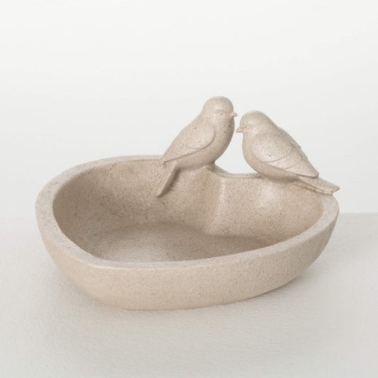 Heart-Shaped Bird Feeder Dish