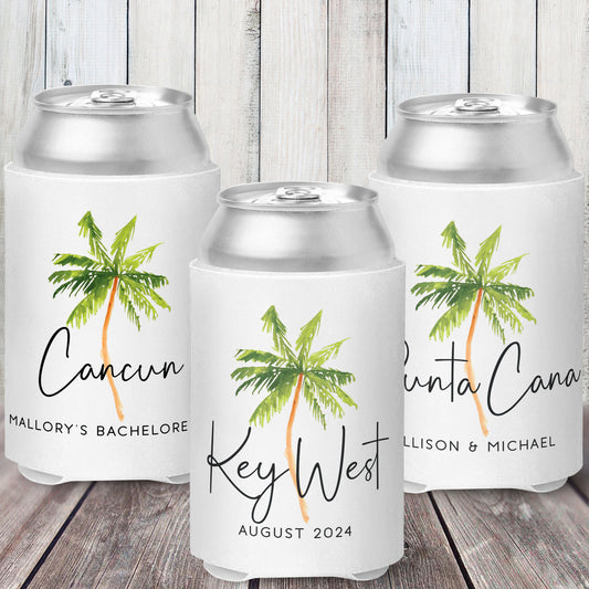 Palm Tree Can Coolers