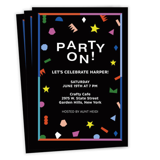 Party On! Invitation