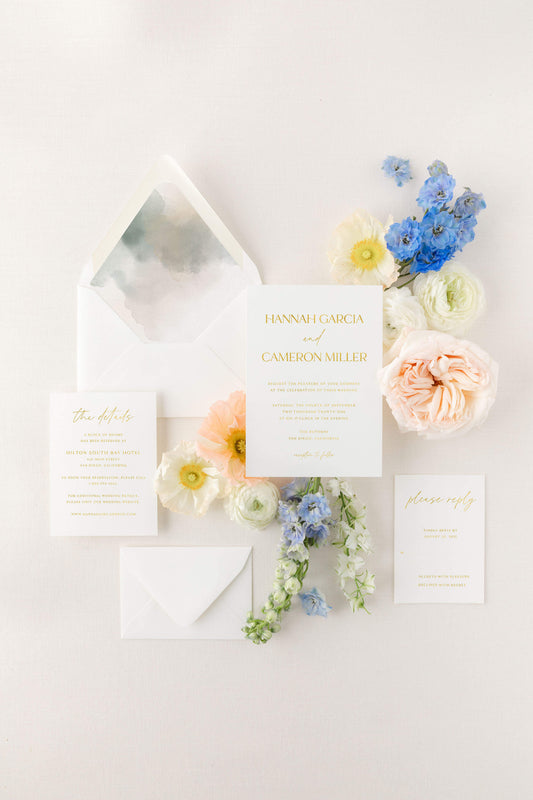 Personalized Wedding Invites | The Hannah