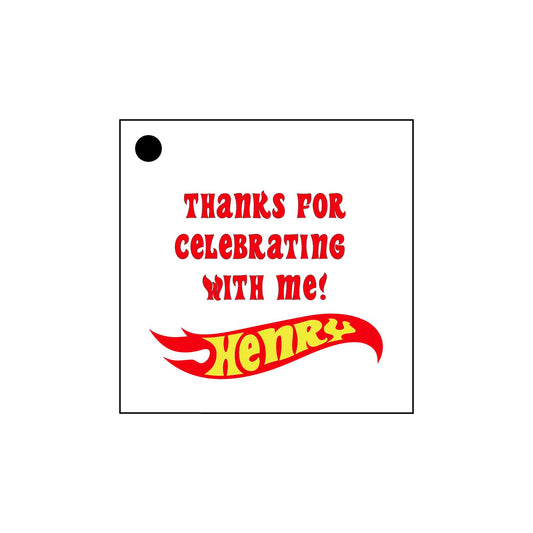 Hot Wheels | Gift Tags