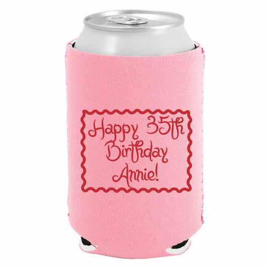 Green Border | Can Cooler