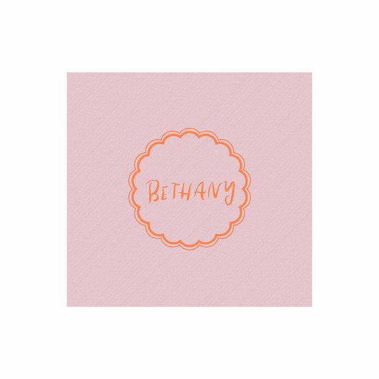 Hand Lettering 03 | Napkins | 3Ply Or Linen