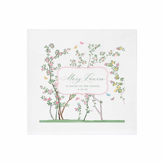 Chinoiserie | Napkins | 3Ply Or Linen
