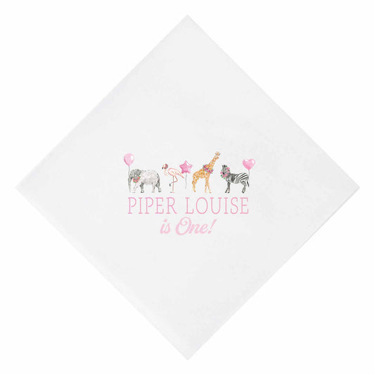 Party Animals | Digital | Napkins | 3Ply Or Linen