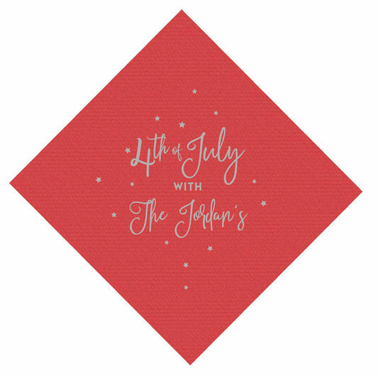 Patriotic | Napkins | 3Ply Or Linen