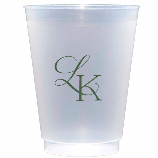 Monogram Bloom | Shatterproof Frosted Flex