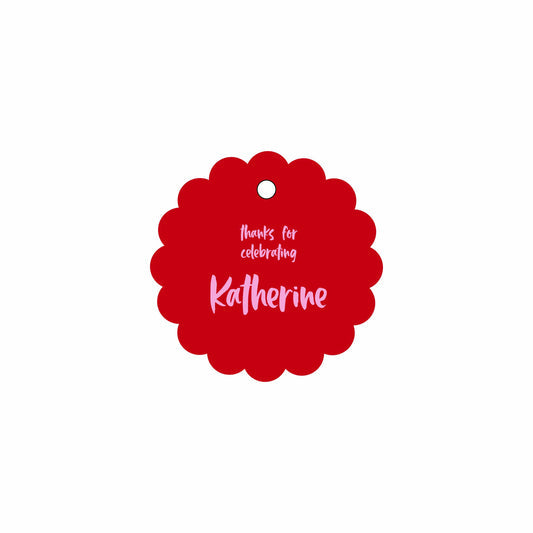 Pink Stripes | Gift Tags