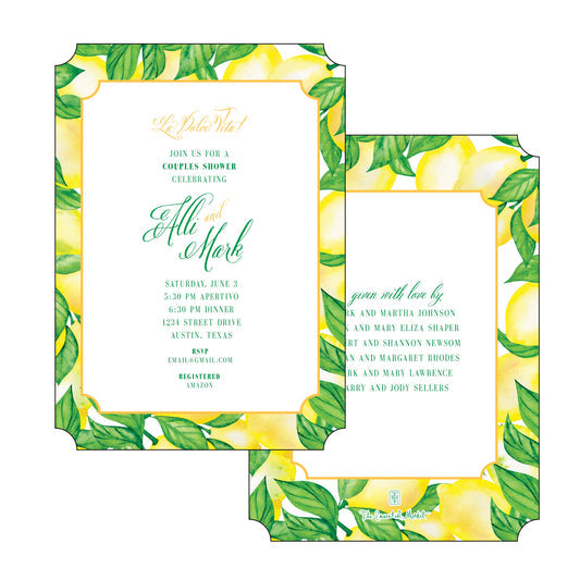 Lemons | Invitation