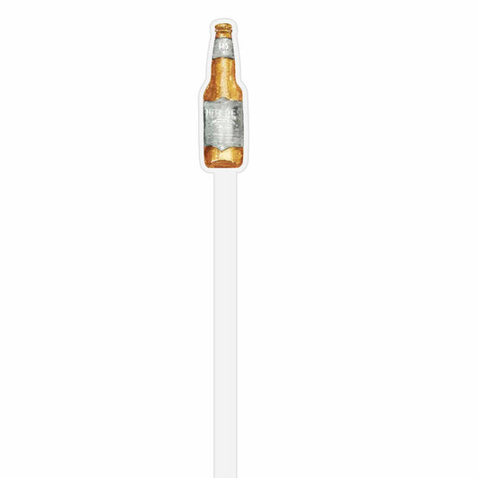 Crawfish Boil Beer | Stir Stick | Die Cut Shape