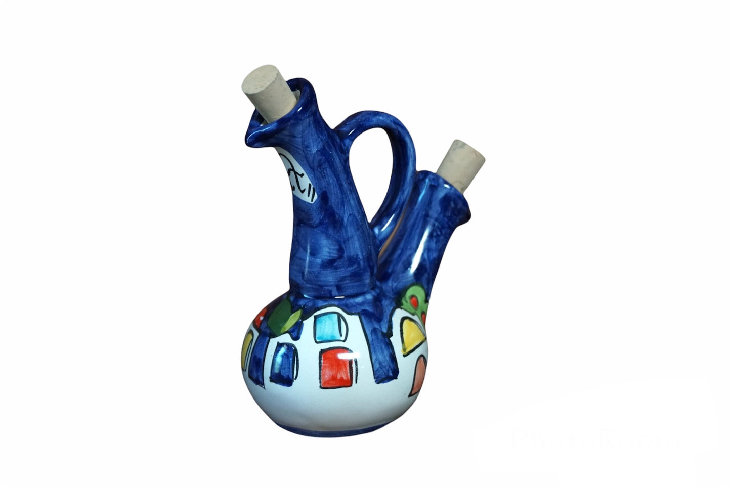 Handmade Ceramic Oil/Vinegar bottle