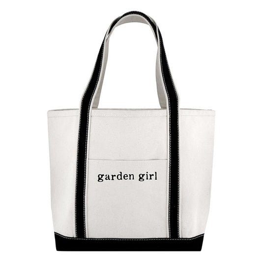 Luxe Canvas Tote - Garden Girl