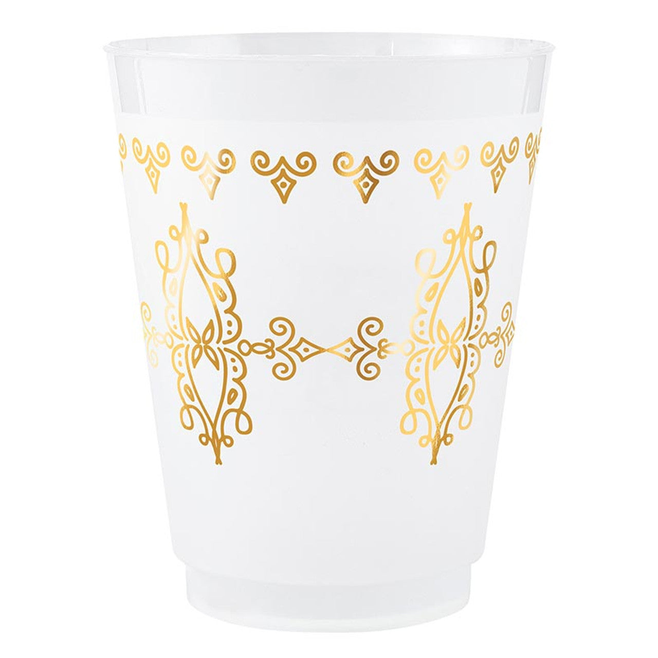 Frost Cups - Moroccan Pattern - Set of 8