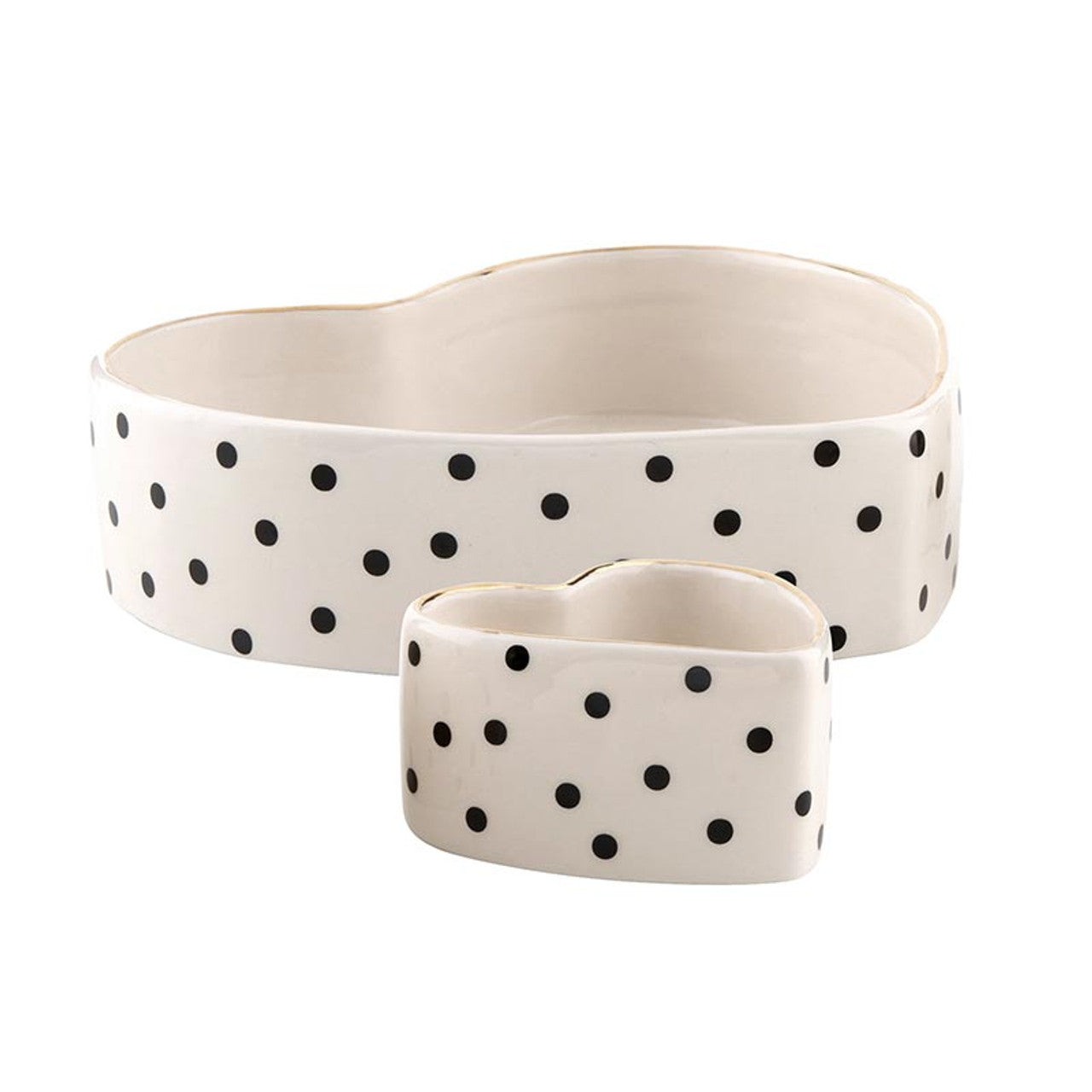 Ceramic Heart Tray + Heart Dish