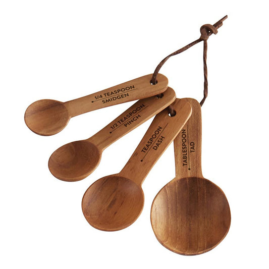 Face to Face Wood Measuring Spoons - Just A Spoonful