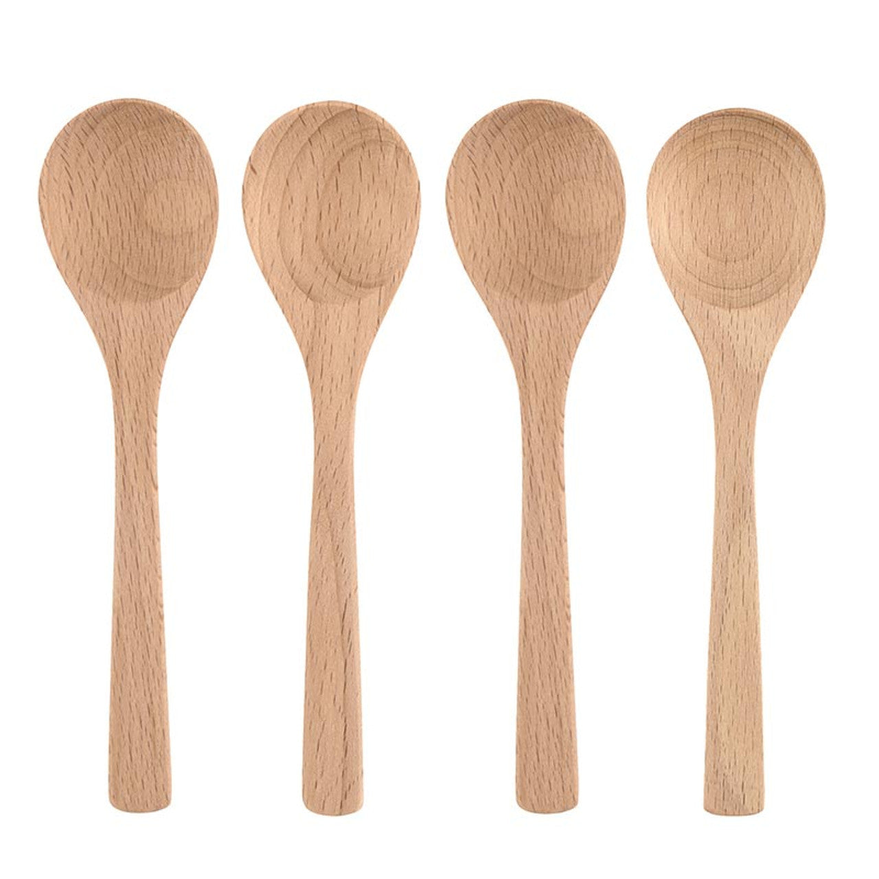 Face to Face Mini Wood Spoon Set of 4 - Stir Crazy