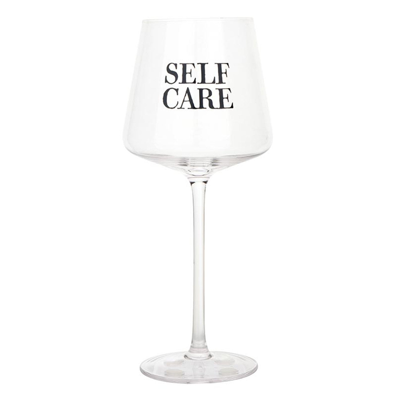Face to Face Wine Glass - Self Care
