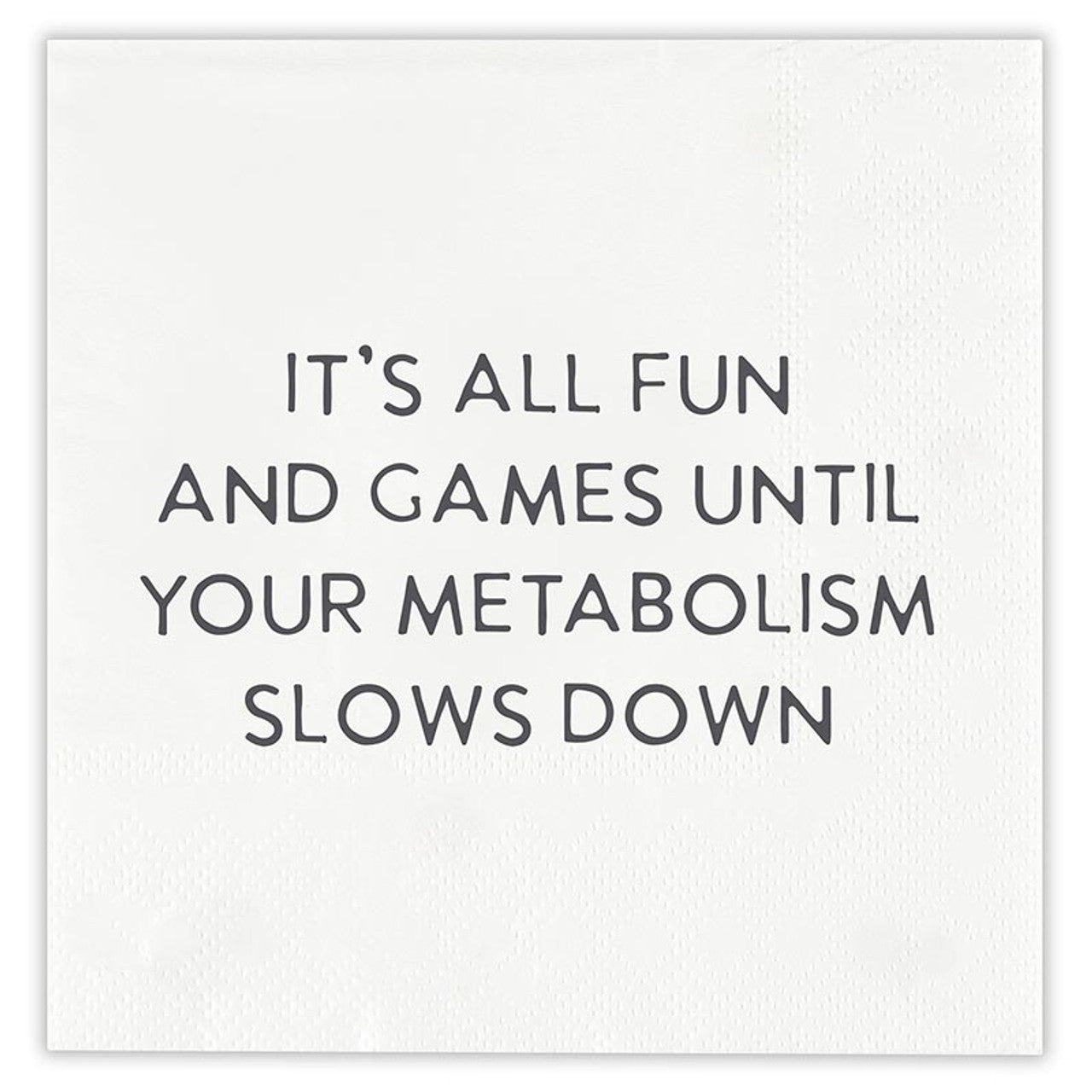 Face to Face Paper Cocktail Napkins - Fun and Games