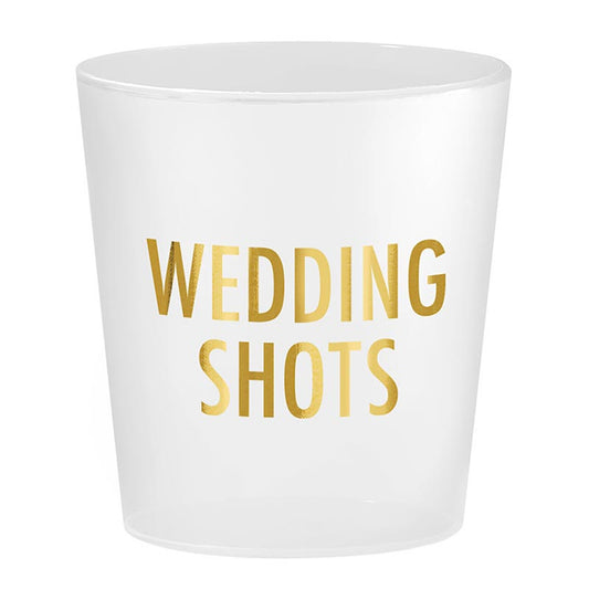 Frost Shot Cups - Wedding Shots - Set of 10