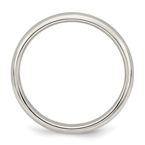 3mm Sterling Silver Stackable Polished Half Round Band