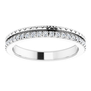2.7Platinum Natural Diamond Eternity Band