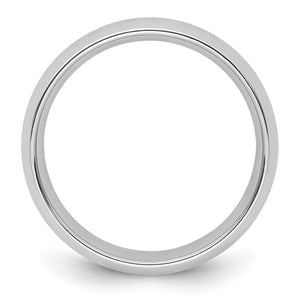 2.to Platinum Standard Weight Polished Domed Comfort Fit Band