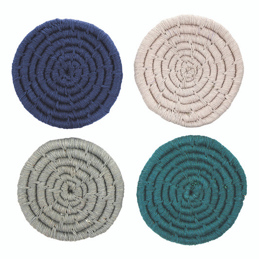 Blue Ombre Coasters - Set of 4