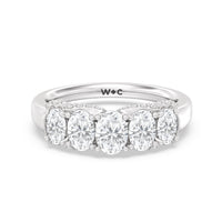 Five Stone The Regal Anniversary Ring