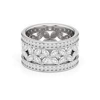Wildflower Eternity Ring