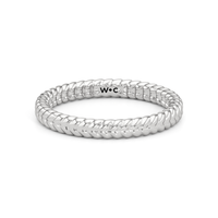 Faye Braided Wedding Band