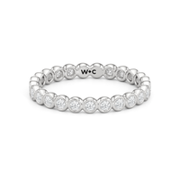 Luna Wide Diamond Wedding Band