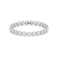 Vera Wide Diamond Wedding Band