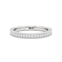 The Seraphine Pavé Wedding Band