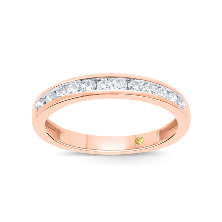 Jaipur Channel Set Lab Grown Diamond Ring