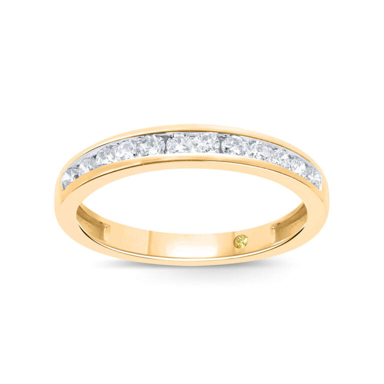 Jaipur Channel Set Lab Grown Diamond Ring