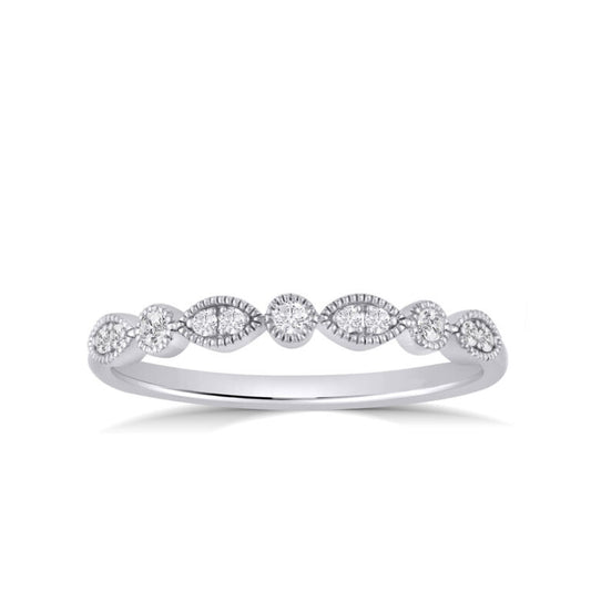 Harmonia 'Dot-Dash' Lab Grown Diamond Ring