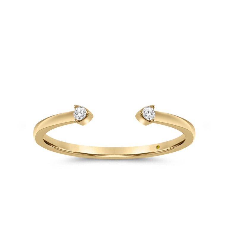 Jovea Lab Grown Open Diamond Ring
