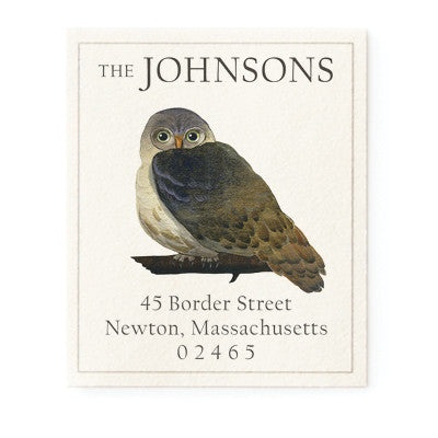 Elf Owl Return Address Labels